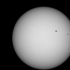 Sonne am 09.03. (Übersichtsaufnahme