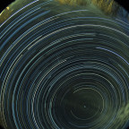 Startrails mit der Allsky-Kamera