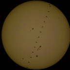 ISS kreuzt die Sonne am 20.08.24
