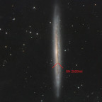 NGC5907 mit Supernova 5907