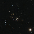 Hickson 57 / Copeland's Septett im Löwen mit dem 72/400er Apo (crop, hochskaliert) - ODM 04/2026