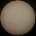 Sonne 17.06.2023 - 8" Newton - Weißlicht - Einzelbild
