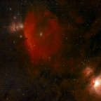 Orionregion (Pferdekopfnebel, Flamennebel und Orionnebel)