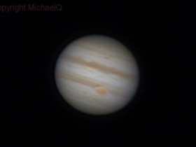 Jupiter mit Fleck
