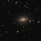 M104 Sombrero Galaxie mit Seestar