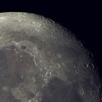 Mond Nordhalbkugel - Krater Plato