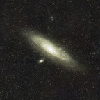 Andromeda in ihrer ganzen Pracht.