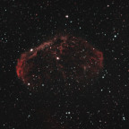 Crescent Nebel (Caldwell 27, NGC 6888) über Dresden