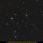 Leo Galaxienhaufen Abell 1367 mit Supernova SN2026ihi in NGC 3861
