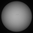 Sonne 05.09.2023 - 8" Newton - EOS 700D - Weißlicht