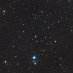 NGC 6552, die Balkenspirale beim Katzenauge