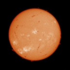 Sonne H-Alpha - 27.08.2025