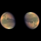 Mars am 29. Juli 2022 (IR-RGB)