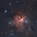 NGC 1579 Nördlicher Trifid-Nebel