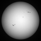 Sonne 05.05.2024 - 8" Newton - EOS 700D - Weißlicht