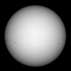 Sonne 05.01.2026 - 8" Newton Skywatcher Quattro - Touptek 2600 Color - Weißlicht