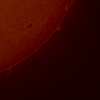 Sonne in H-Alpha am 27.02.26