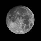 Mond (99%, zunehmend) am 07.12.2022 mit der Vaonis Stellina
