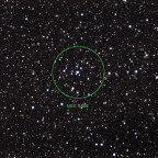 NGC6938 Offener Sternhaufen mit der Vaonis Stellina