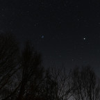 Sternenhimmel am 14.12.2023