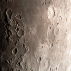 Mare Fecundidatis mit den Kratern Langrenus, Vendelinus und Petavius am 02.04.2025