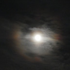 Mond mit Lichtspiel