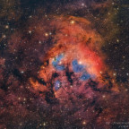 NGC 7822 Kosmisches Fragezeichen