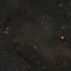 Dunkelnebel im Sternbild Camelopardalis - Widefield mit dem Seestar S50