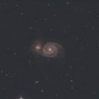 M51 Whirlpool Galaxie_GraXpert