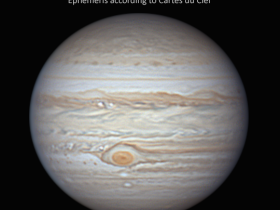 Jupiter mit GFR im ZM, 17.08.2022