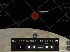 Ganymed streifend 2