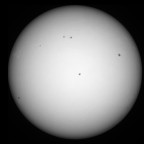 Sonne 12.04.2024 - 8" Newton - EOS 700D - Weißlicht