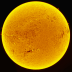 Sonne in H-alpha vom 17.4.