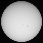 Sonne im Weißlicht vom 8.3.2025