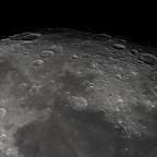 Abnehmender Mond: Alpental bis Mare Crisium und der Norden (11.08.2025 | 03:06 loc)
