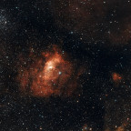 NGC7635 (& friends) - 54 Minuten mit 50mm Öffnung ;-)