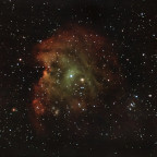 NGC2174 Affenkopf-Nebel mit der Vaonis Stellina