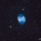 M-27 (Dumbbell-Nebula) - Aufnahme Jun 23