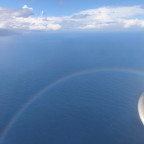 noch ein Regenbogen von oben ;-)