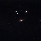 NGC1055 Galaxie mit der Vaonis Stellina