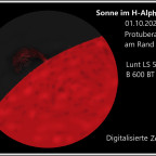 H-Alpha Protuberenz 01.10.2023