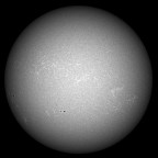 Sonne im Bereich 393.3 nm (CaK) +/- 1.5 nm am 19. August 2025 um 16:08 MESZ