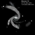 Messier 33, die Dreiecksgalaxie