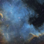 NGC 7000 Nordamerikanebel, SHO