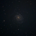 Sehr helle Supernova ( 2023ixf ) in M 101