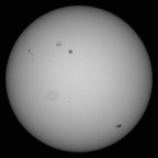 Sonne 16.07.2023 - 8" Newton - Weißlicht