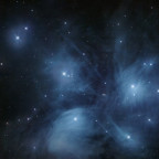 M45 (Plejaden) - 2 Stunden - RGB - OSC ToupTek 2600 Color - Skywatcher 8" Quattro f/4