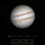 Jupiter mit Io und Schatten