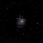 SN 2023ixf - M 101 (NGC 5457) - Feuerrad-Galaxie