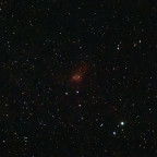 IC10 Starburst-Galaxie (1. Versuch | 2,69 Stunden Licht) mit der Vaonis Stellina